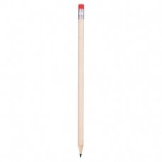 Aštrus pieštukas su spalvingu trintuku